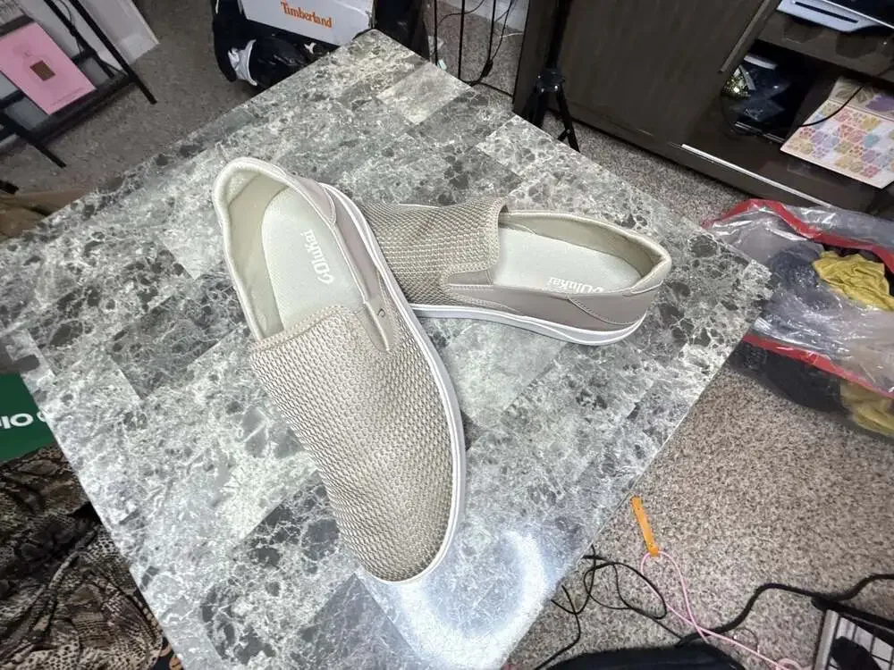OluKai Lae'ahi Textile Mesh Slip-On Shoes Clay